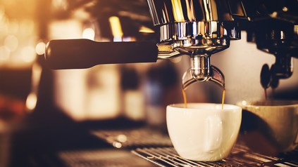 Eine Tasse Kaffee