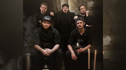 Harald Irka, Johann Schmuck und den Grazer Laufke Buam Markus Neuhold, Herbert König und Jakob Schönberger