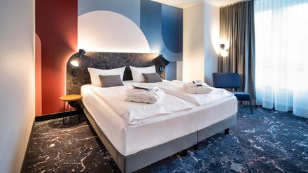 Zimmer im das Hotel Mercure Mainz City Center