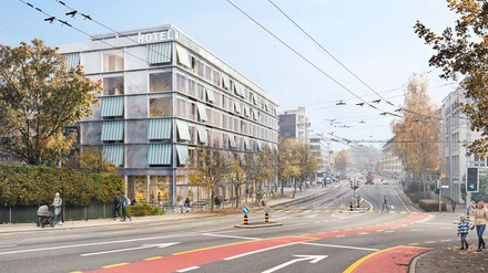 Visualisierung des Stadthotels Tribschen. (Foto: © Nightnurse Images)
Visualisierung Stadthotel Tribschen