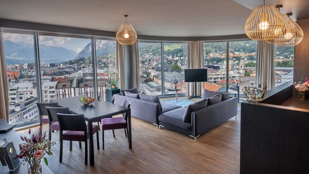 Präsidenten Suite im Adlers Lifestyle-Hotel Innsbruck