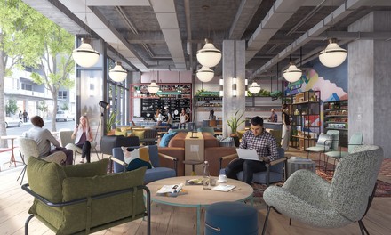 Community-/Co-Working-Bereich in den neuen Caption-by-Hyatt-Häusern