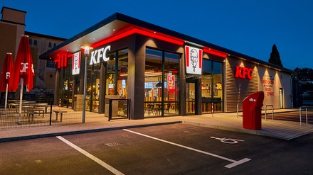 KFC Restaurant.