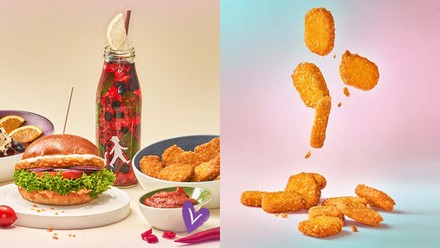 Vegane Produkte bei Hans im Glück.