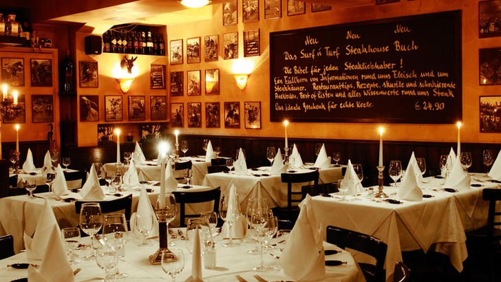 Das Restaurant M Steakhouse.