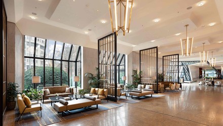 Lobby im Hotel InterContinental Berlin