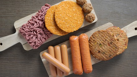 Veganer Fleischersatz.