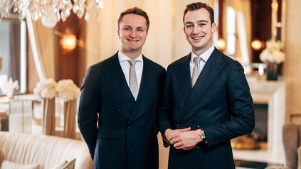 Linus Eckmann und Luis Hänßgen