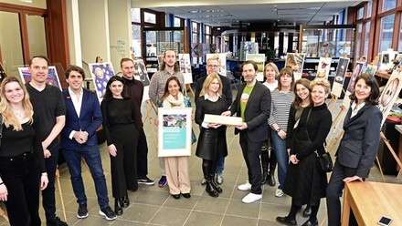 Jurymitglieder des Wettbewerbs „The Artificial Krapfen Challenge“