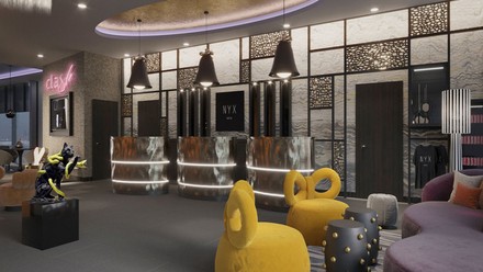 Einrichtung im NYX Hotel Hamburg