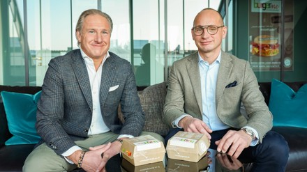 Burgerme-Gründer Stephan Gschöderer und Johannes Bankwitz.