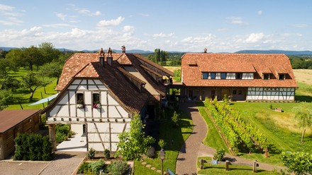 Das Relais & Châteaux Restaurant La Merise in Laubach, Frankreich.