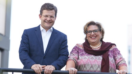 Erwartungen übertroffen: Umsätze wieder auf Vorkrisenniveau. Carmen Dücker und Marcus Smola, Geschäftsführer der BWH Hotel Group Central Europe GmbH, erwarten auch für das laufende Jahr 2023 ein weiteres Umsatzwachstum. (Foto: © BWH Hotel Group Central Europe GmbH)
Carmen Dücker und Marcus Smola.