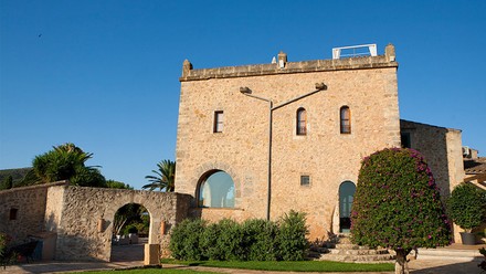 Das Romantik Hotel Son Amoixa in der Außenansicht.