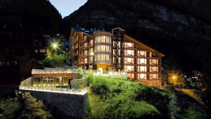 Das Omnia in Zermatt von außen