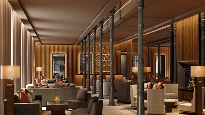 Im JW Marriott Hotel Madrid trifft Geschichte auf modernes Design.