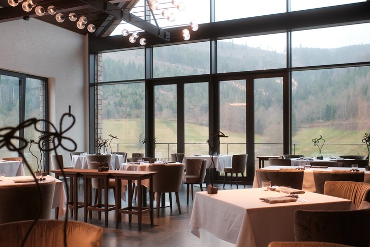 Die Schwarzwaldstube in der Traube Tonbach.