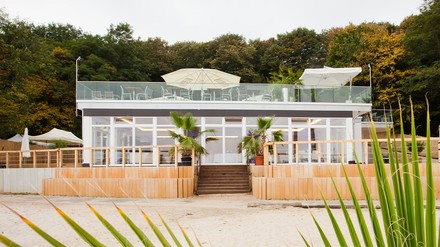 Der Seepavillon am Fühlinger See ist am 27. August 2023 Gastgeber der Fine Food Days Cologne. (Foto: © Kaiserschote Feinkost Catering) Seepavillon am Fühlinger See von Kaiserschote Feinkost Catering