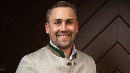 Leopold Strauss ist neuer Operations Manager im Marias Platzl (Foto: © Platzl Hotels) Leopold Strauss