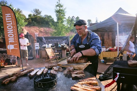 Koch beim Pfälzer Foodrock Festival