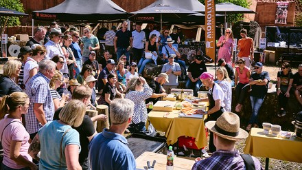 Das dritte Pfälzer Foodrock Festival findet vom 30. Juni bis zum 2. Juli statt. (Foto: © Alexander Shorti) Pfälzer Foodrock Festival