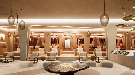 So soll der zukünftige Ruheraum des Spa-Bereichs aussehen. (Foto: © Seezeitlodge Hotel & Spa) Ruheraum im Spa-Bereich