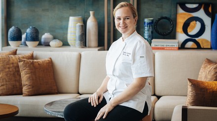 Nadine Wächter wird neuer Executive Chef im Grand Resort Bad Ragaz. (Foto: © jeremylimdl) Nadine Wächter