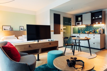 Zimmer im neuen harry's home Villach