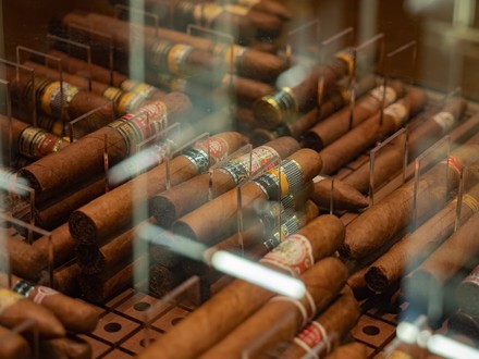 Zigarren so weit das Auge reicht. (Foto: © The Chedi Andermatt)