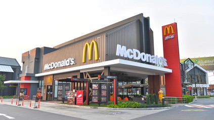 Ein McDonald's-Restaurant
