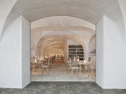 Das Konzept der Nachhaltigkeit setzt sich im Restaurant "Klosterküche" fort. (Foto: © fink Restaurant & Suites)