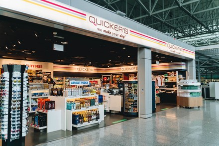 Quicker's am Frankfurter Flughafen