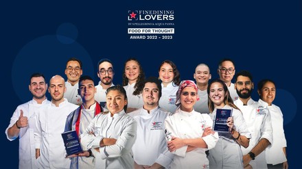 Alle regionalen Gewinner des Fine Dining Lovers Food For Thought Awards 2022-2023 (Foto: © S.Pellegrino) „Fine Dining Lovers Food for Thought Award"