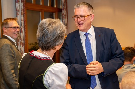 Michael Donth auf dem Galaabend. (Foto: © Flair Hotels e.V.)