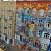 Bunte Fassade am Berliner Happy Go Lucky Hotel & Hostel