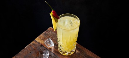 Ein fruchtiger Drink mit Mango. (Foto: © Sky Terrace/Kasiyahan)