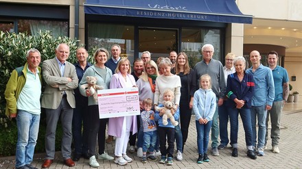 Victor’s Residenz-Hotels spenden an die Kinderhilfe Organtransplantation (Foto: © Victor’s Residenz-Hotels) Victor’s Residenz-Hotels spenden an die Kinderhilfe Organtransplantation