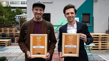Followfood hat in der Kategorie Food-Produkte den ersten Platz belegt. Organic Garden konnte sich den ersten Platz in der Kategorie Gemeinschaftsgastronomie sichern. (Foto: © Branding Cuisine) Followfood und Organic Garden belegen den ersten Platz
