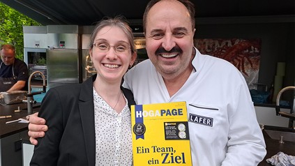 Johann Lafer und Sarah Kleinen