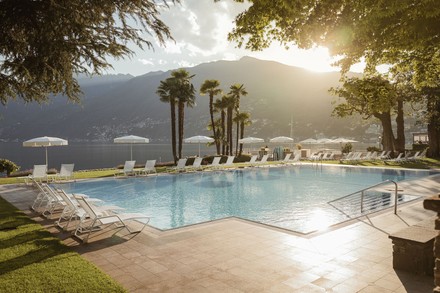 Am Pool kann man die Seele baumeln lassen. (Foto: © Hotel Eden Roc Ascona)