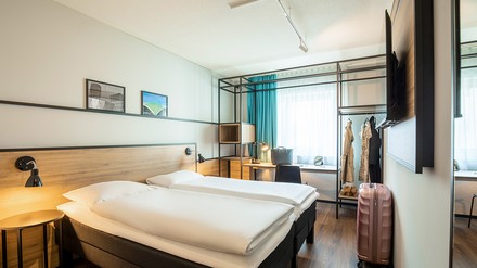 Im ibis Dortmund City wurde erstmals in Deutschland das neue ibis Designkonzept „Plaza" umgesetzt. (Foto: © Abaca press/Dimitrie Harder) Im ibis Dortmund City wurde erstmals in Deutschland das neue ibis Designkonzept „Plaza" umgesetzt.
