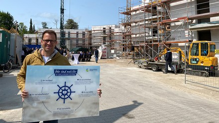 David Depenau freut sich über das Projekt. (Foto: © Weissenhäuser Strand GmbH & Co.KG) David Depenau
