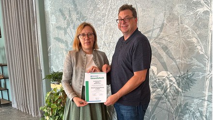 Christian und Xenia Erb (Inhaber und Geschäftsführer) (Foto: © Best Western Plus Hotel Erb) Christian und Xenia Erb