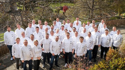 Gruppenbild der JRE-Köche.