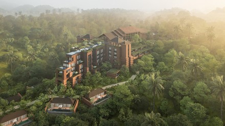 The Apurva Kempinski Ubud liegt in einer malerischen Umgebung.