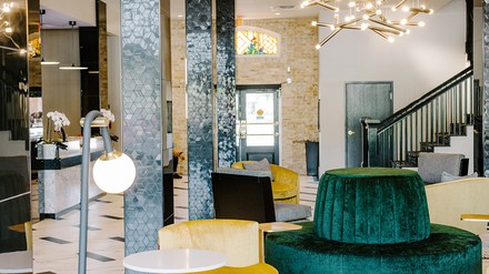 Die Lobby im Hotel Aiden by Best Western @ San Antonio Riverwalk.