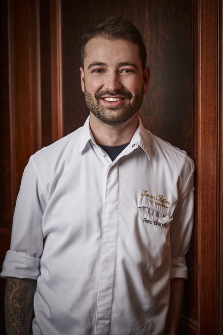 Reto Brändli, Küchenchef im Lorenz Adlon Esszimmer im Hotel Adlon Kempinski Berlin. (Foto: © Kempinski)