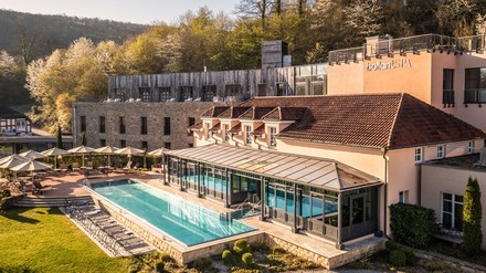 Das BollAnts Spa im Park. (Foto: © Dominik Ketz) Das BollAnts Spa im Park