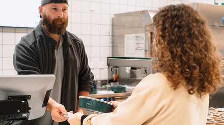 Rückgabe eines Mehrwegbehältnisses