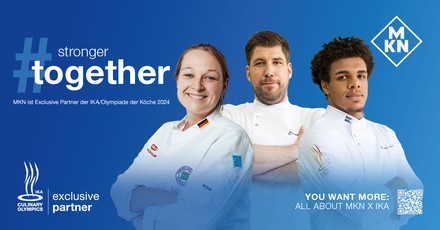 Mit der Kampagne #together unterstützt MKN die Teams mit Tipps und Tricks zum Umgang mit den Wettbewerbsgeräten. (Foto: © MKN)